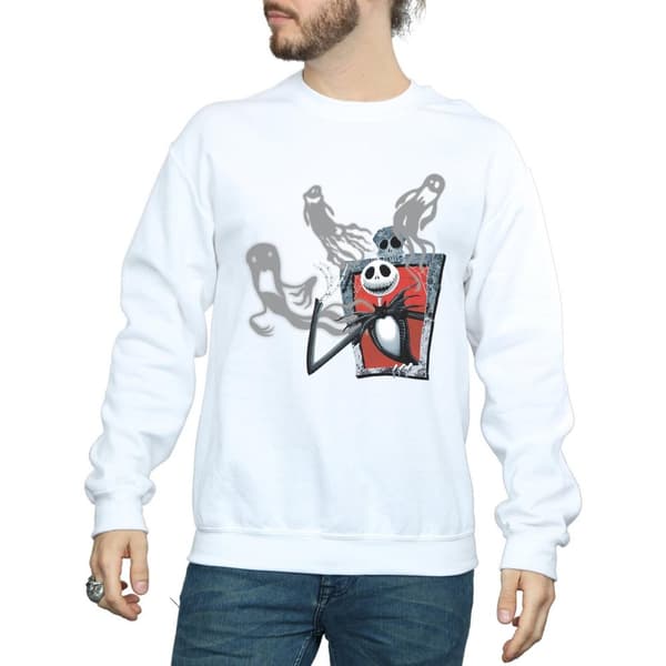 Disney Nightmare Before Christmas Ghosts Of Jack - Sweatshirt, herr