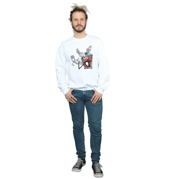 Disney Nightmare Before Christmas Ghosts Of Jack - Sweatshirt, herr