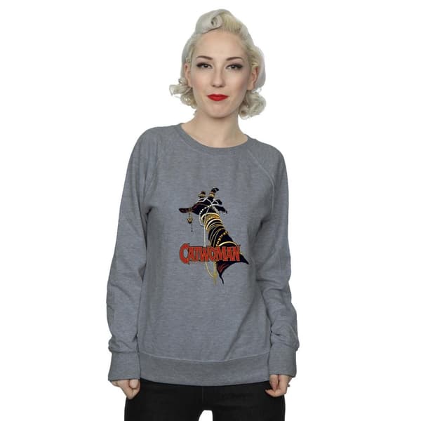 DC Comics Dam/Tjej Batman Catwoman Friday Sweatshirt