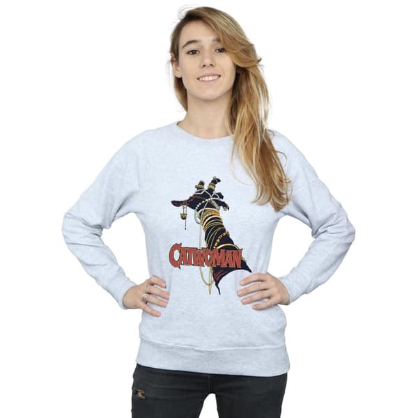 DC Comics Dam/Tjej Batman Catwoman Friday Sweatshirt