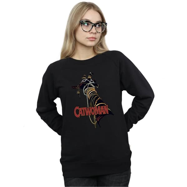 DC Comics Dam/Tjej Batman Catwoman Friday Sweatshirt