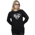Miniatyrbild 2 av 5: DC Comics Dam/Tjej Superman Spot Logo Sweatshirt
