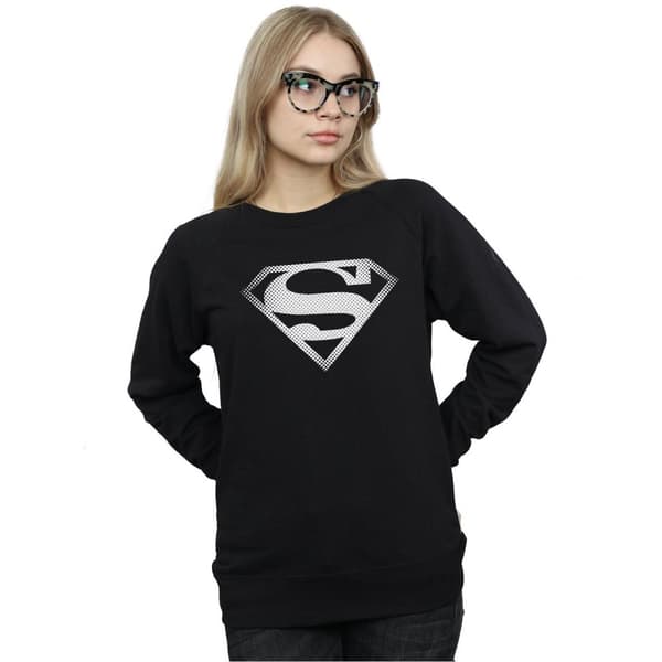 DC Comics Dam/Tjej Superman Spot Logo Sweatshirt