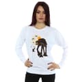 Miniatyrbild 2 av 3: Star Wars Dam/Tjej Halloween AT AT Sweatshirt