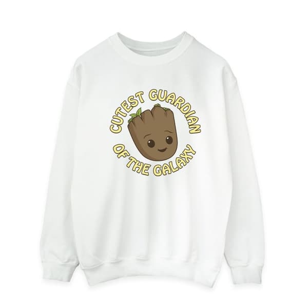 Marvel Mens I Am Groot Cutest Guardian Sweatshirt