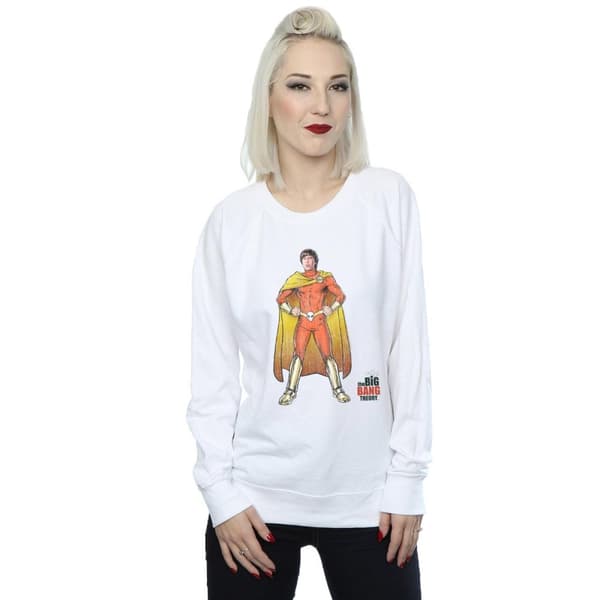The Big Bang Theory Womens/Ladies Howard Superhero Sweatshirt