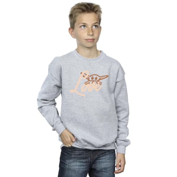 Star Wars Pojkar Grogu Love Sweatshirt