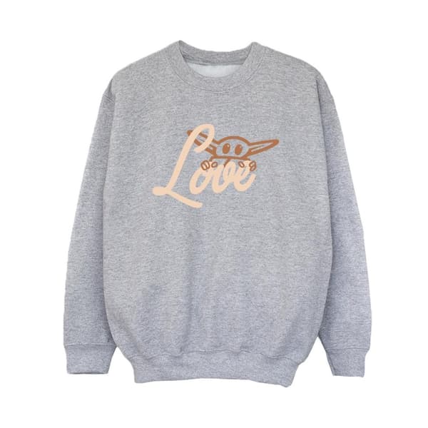 Star Wars Pojkar Grogu Love Sweatshirt