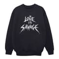 Miniatyrbild 1 av 4: Disney Dam/Tjej Villains Love Is Savage Sweatshirt
