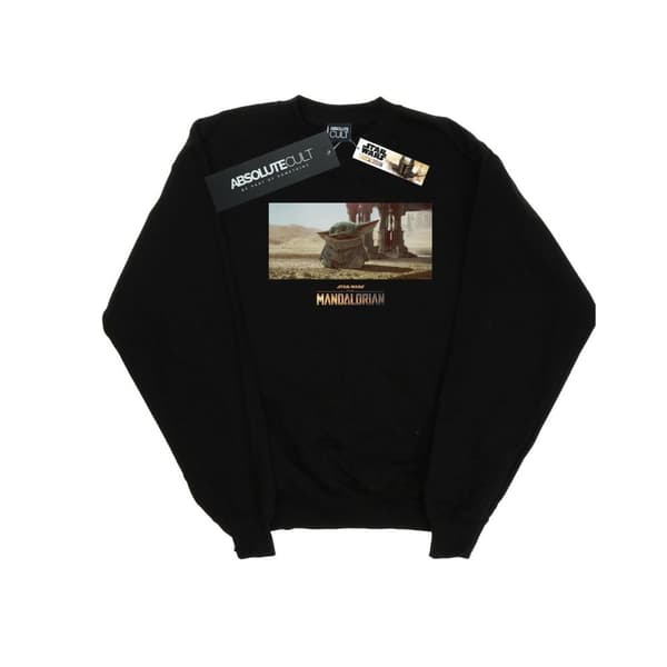 Star Wars Girls The Mandalorian The Child Concept Art Sweatshirt