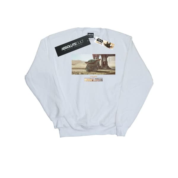 Star Wars Girls The Mandalorian The Child Concept Art Sweatshirt