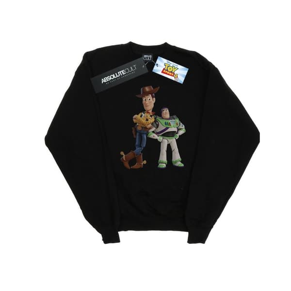 Disney Womens/Ladies Toy Story Buzz And Woody Standing Sweatshirt
