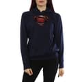 Miniatyrbild 3 av 5: DC Comics Huvtröja med Superman-emblem för damer/kvinnor - Justice League Movie