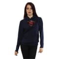 Miniatyrbild 2 av 5: DC Comics Huvtröja med Superman-emblem för damer/kvinnor - Justice League Movie