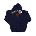 Miniatyrbild 1 av 5: DC Comics Huvtröja med Superman-emblem för damer/kvinnor - Justice League Movie
