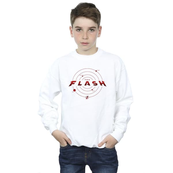DC Comics Pojkar The Flash Multiverse Rings Sweatshirt