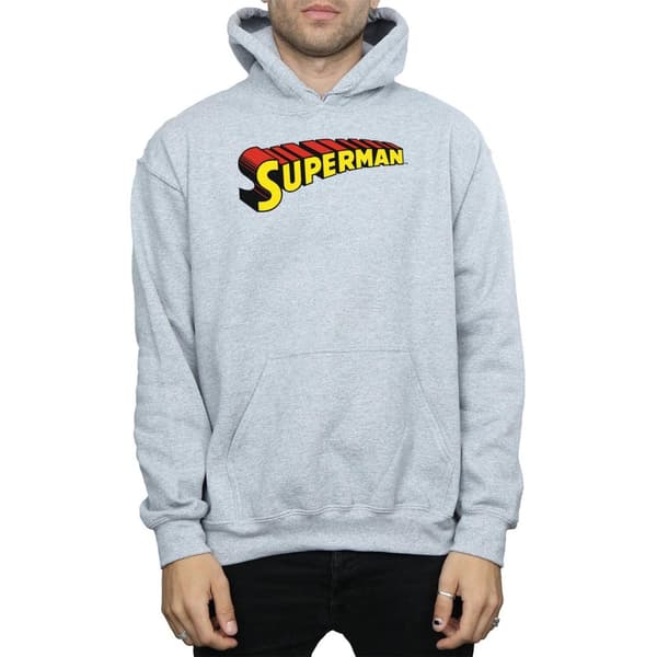 DC Comics Mens Superman Telescopic Loco Hoodie