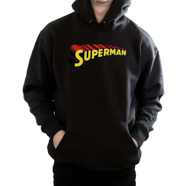 DC Comics Mens Superman Telescopic Loco Hoodie