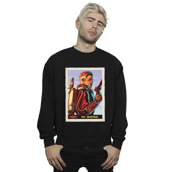 Star Wars Mens The Mandalorian The Marshal Sweatshirt