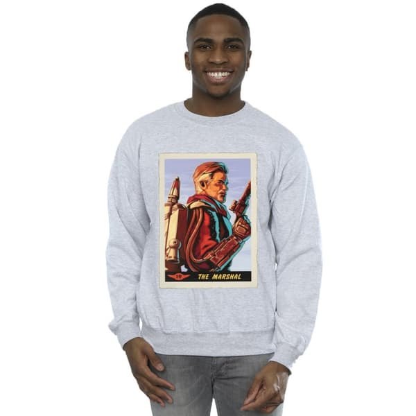 Star Wars Mens The Mandalorian The Marshal Sweatshirt