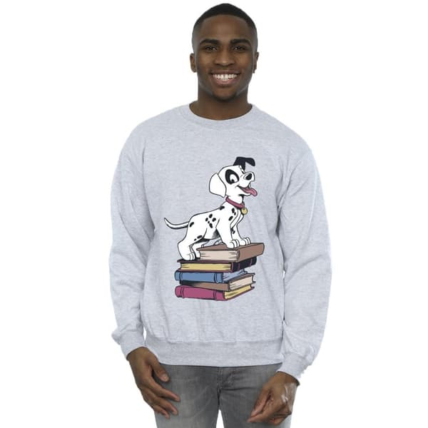 Disney Mens 101 Dalmatians Books Sweatshirt