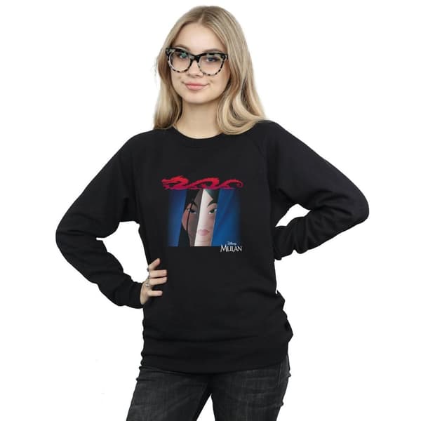 Disney Mulan Face Peep Sweatshirt - dam/dam