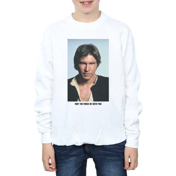 Star Wars Han Solo May The Force-tröja för pojkar