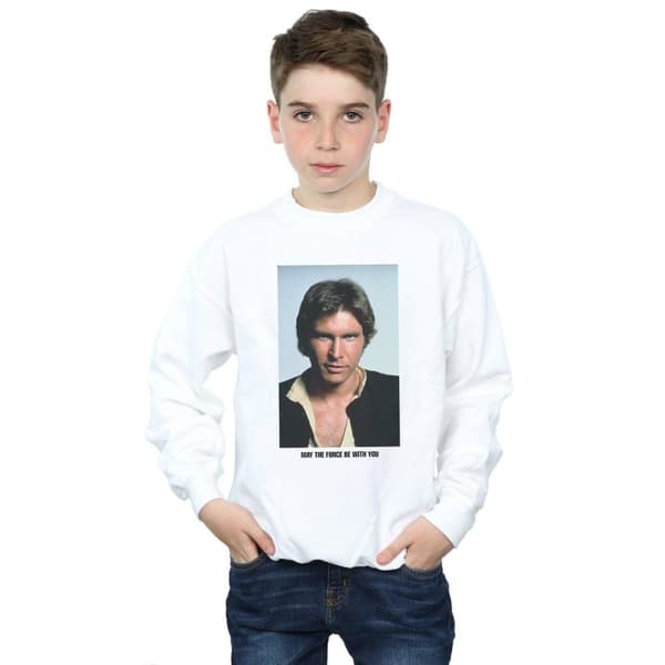 Star Wars Han Solo May The Force-tröja för pojkar