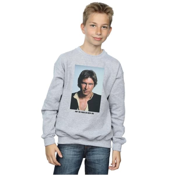 Star Wars Han Solo May The Force-tröja för pojkar