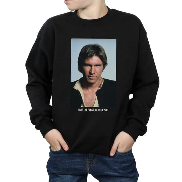 Star Wars Han Solo May The Force-tröja för pojkar
