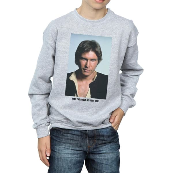 Star Wars Han Solo May The Force-tröja för pojkar
