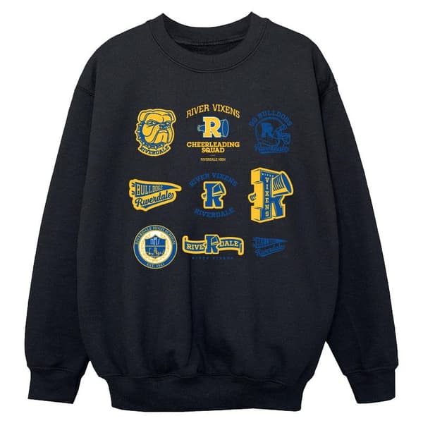 Riverdale Sweatshirt med flera ikoner för flickor