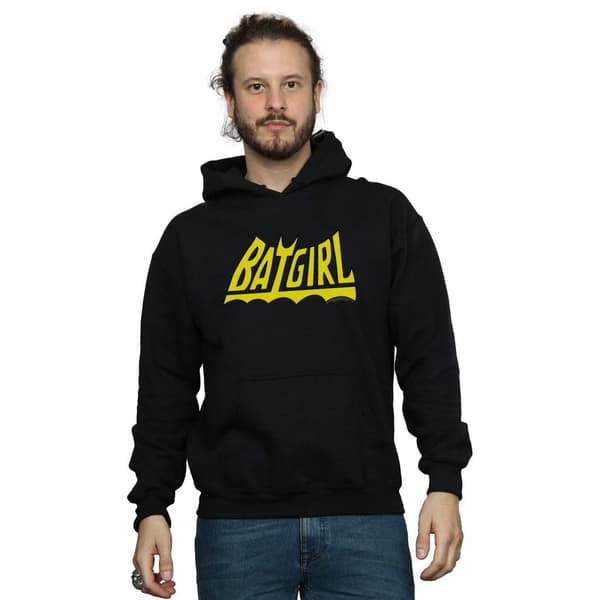 DC Comics Mens Batgirl Logo Hoodie