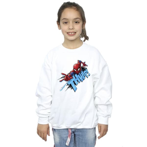 Marvel Girls Spider-Man Thump Sweatshirt