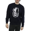 Miniatyrbild 3 av 5: Marvel Mens Avengers Infinity War Thanos Face Sweatshirt