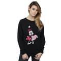 Miniatyrbild 2 av 3: Disney Dam/kvinnor Minnie Mouse Love Heart Sweatshirt