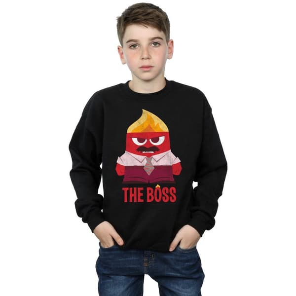 Disney Pojkar Inside Out Anger The Boss Sweatshirt