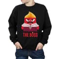 Miniatyrbild 3 av 5: Disney Pojkar Inside Out Anger The Boss Sweatshirt