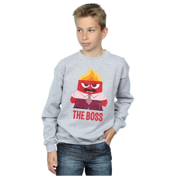 Disney Pojkar Inside Out Anger The Boss Sweatshirt
