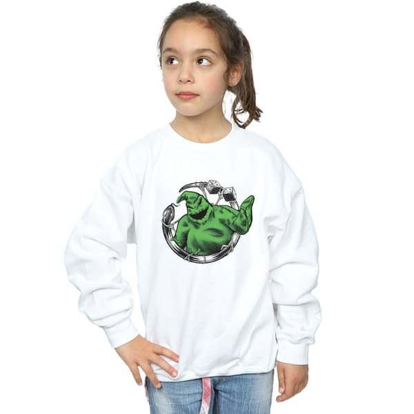 Disney Girls Nightmare Before Christmas Roll The Dice Sweatshirt
