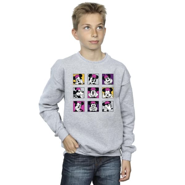 Disney Minnie Mouse Squares Sweatshirt - pojkar