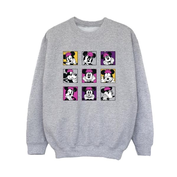 Disney Minnie Mouse Squares Sweatshirt - pojkar