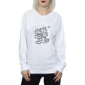 Miniatyrbilde 3 av 5: Disney Womens/Ladies Mickey And Minnie Kiss Sketch Sweatshirt