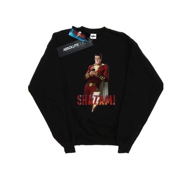 DC Comics Girls Shazam Bubble Gum Sweatshirt