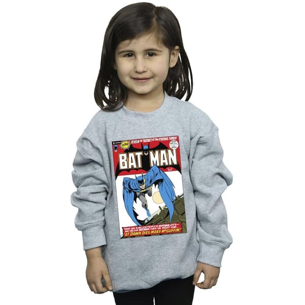 DC Comics Girls Running Batman Cover Sweatshirt