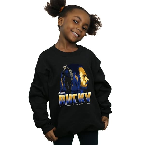Marvel Girls Avengers Infinity War Bucky Character Sweatshirt