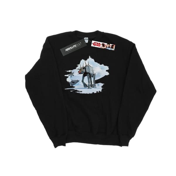 Star Wars Sweatshirt med renar från AT-AT:s julfirande