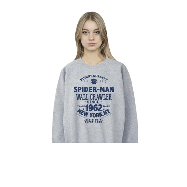 Marvel Dam/Tjej Spider-Man Sweatshirt av finaste kvalitet