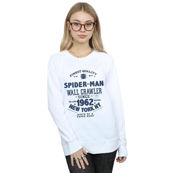 Marvel Womens/Ladies Spider-Man Finest Quality Sweatshirt