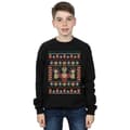 Miniatyrbillede 2 af 3: Marvel Boys Iron Man Get Your Jingle On Fair Isle Sweatshirt